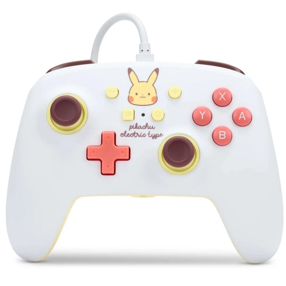 Pokemon PowerA Enhanced Nintendo Switch Wired Controller- Pikachu Electric Type